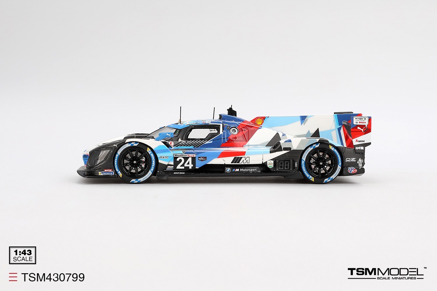 TSM-Model 1:43 BMW M Hybrid V8 GTP #24 BMW M Team RLL 2024 IMSA Daytona 24 Hrs