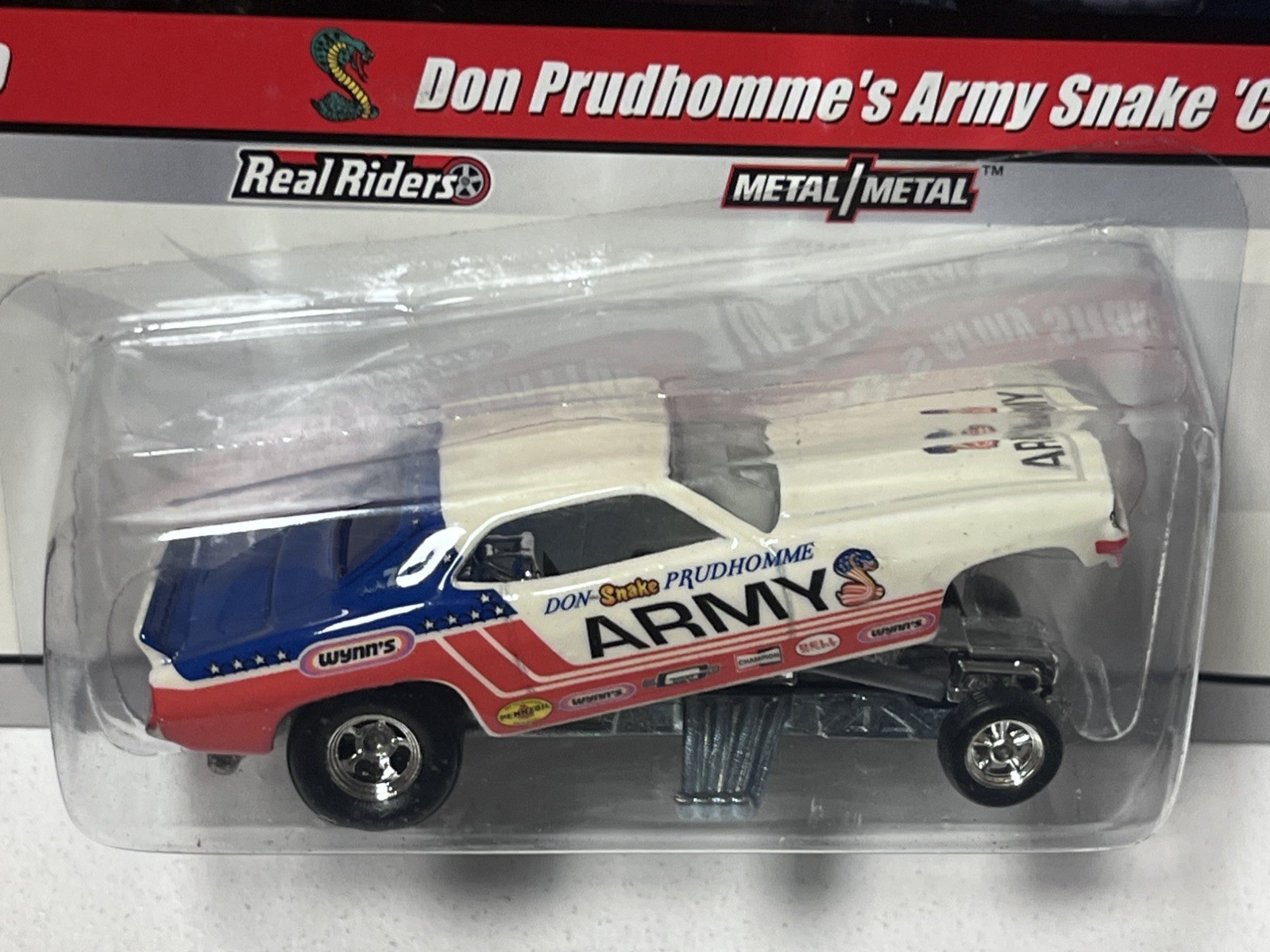 Hot Wheels Premium Drag Strip Demons Prudhomme Army Snake & Black Snake!