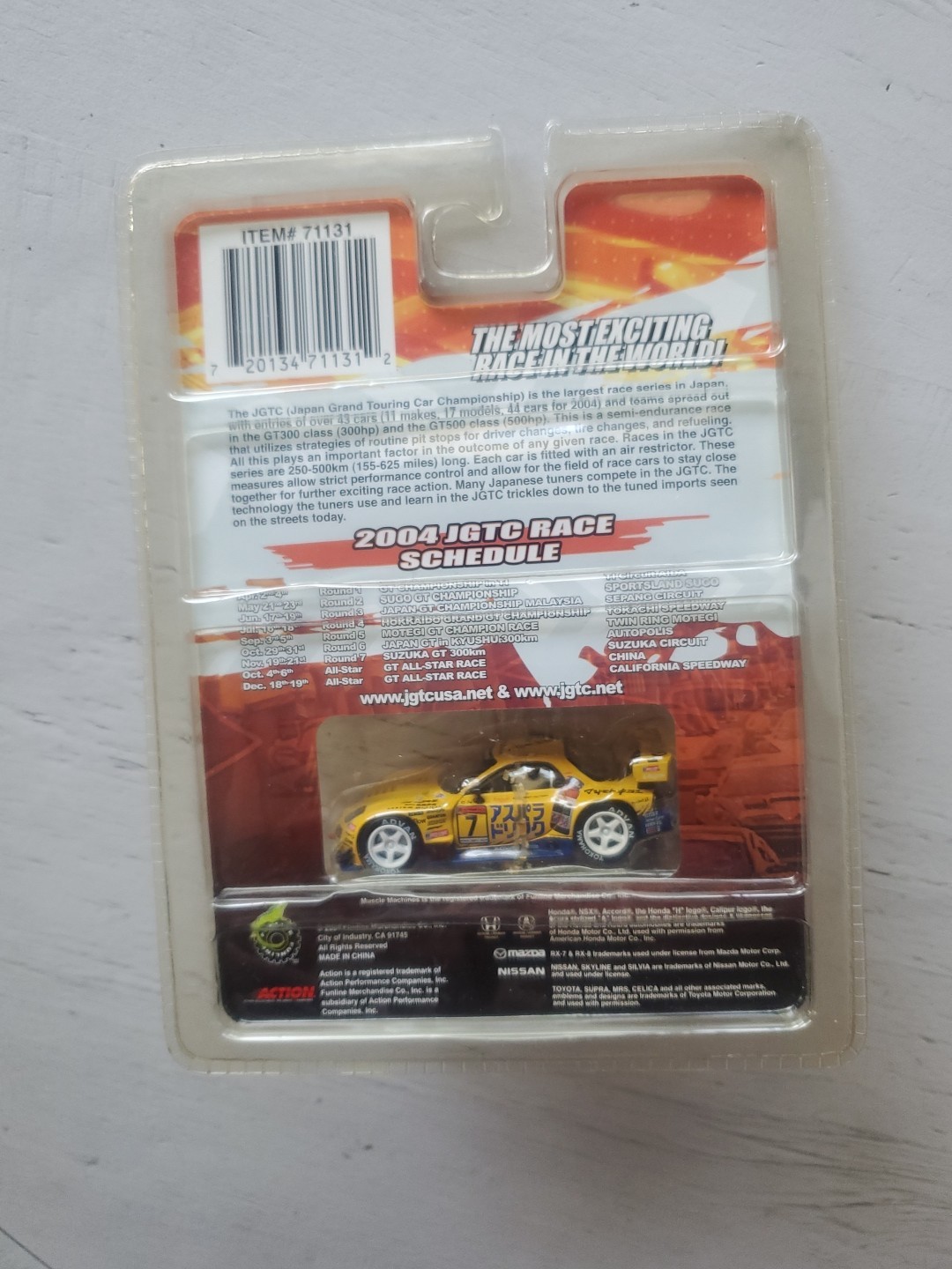 Muscle Machines Japan GT Car LA-NA2 Amemiya Matsumoto Kiyoshi Aspara RX-7