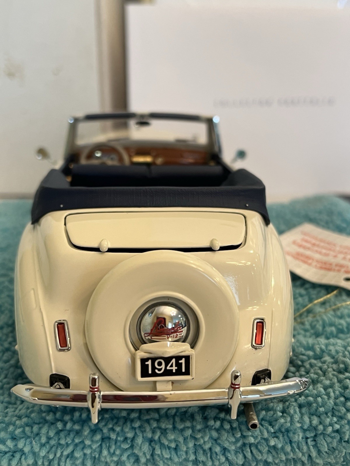 Franklin Mint 1941 Lincoln Continental Mark I Limited Edition Read Description