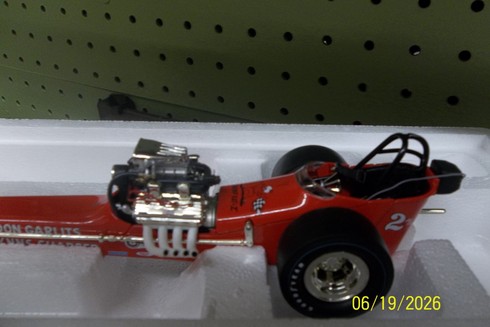 The Fuelers 1320 1/24 Diecast Don Garlits TT1113 Vintage Highly Detailed Rail