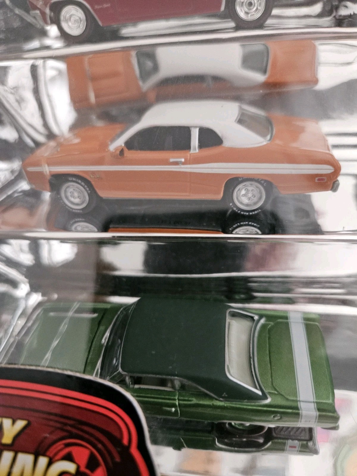 Johnny Lightning Muscle Cars U.S.A 10-Car Set 69 Camaro 442 AAR Cuda Amx Demon
