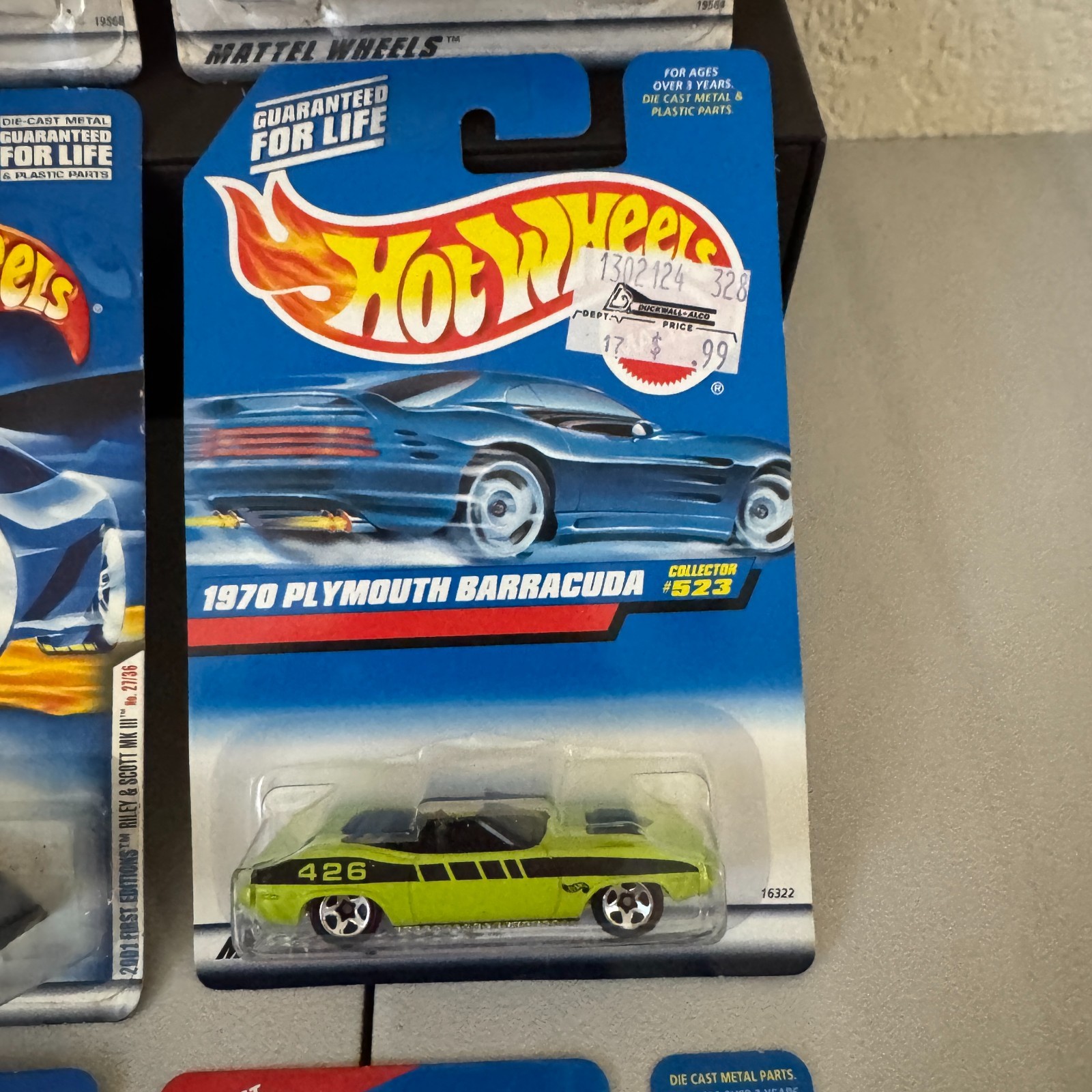 Hot Wheels ’90’s / ’00’s Vintage NIP 12 Lot Collectible Cars Variety Unopened