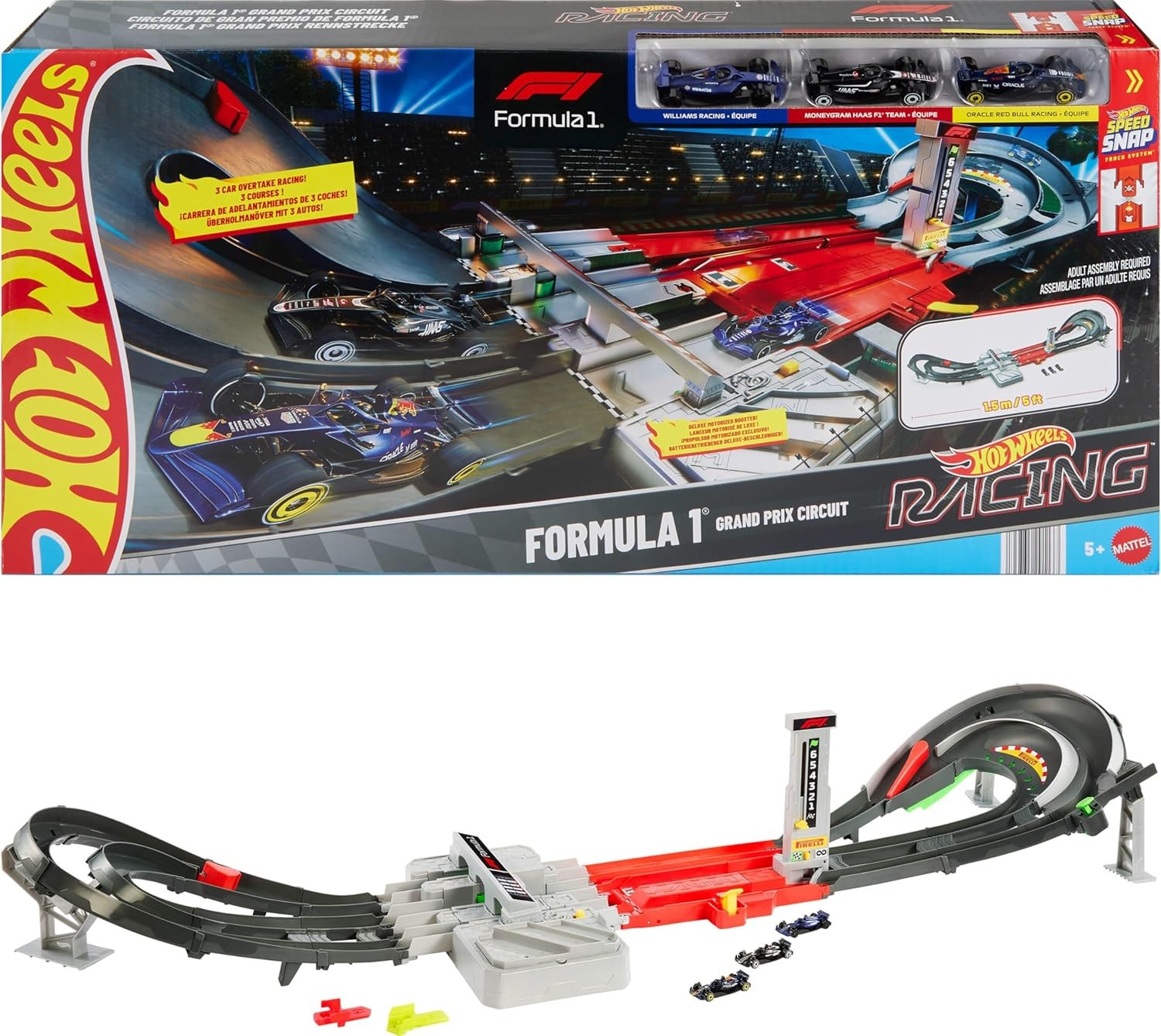 Hot Wheels Racing Formula 1 Grand Prix Circuit tracks and sets are sold separate