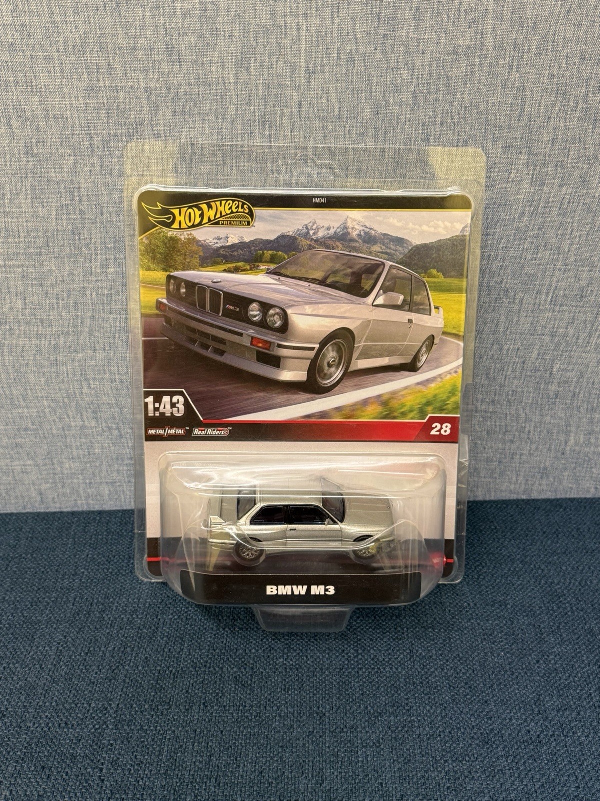 Hot Wheels Premium BMW M3 1:43 Diecast Car Silver Unopened Box