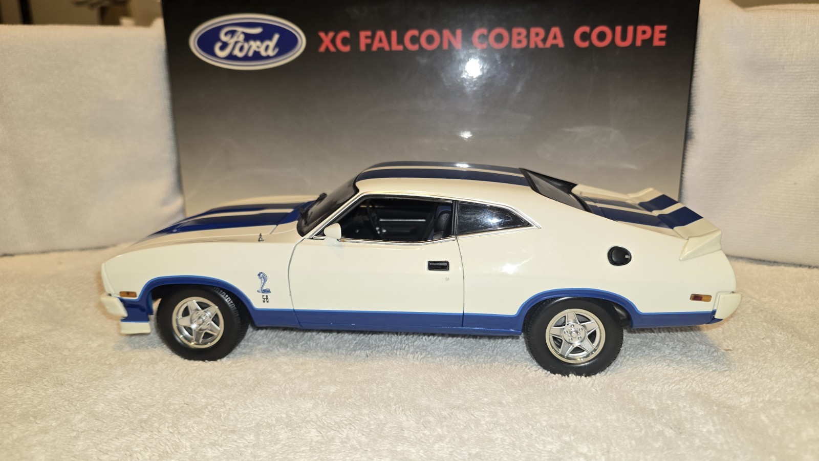 1/18 Autoart Ford XC Falcon Cobra Coupe, Beautiful,Rare,USED, See Description!!