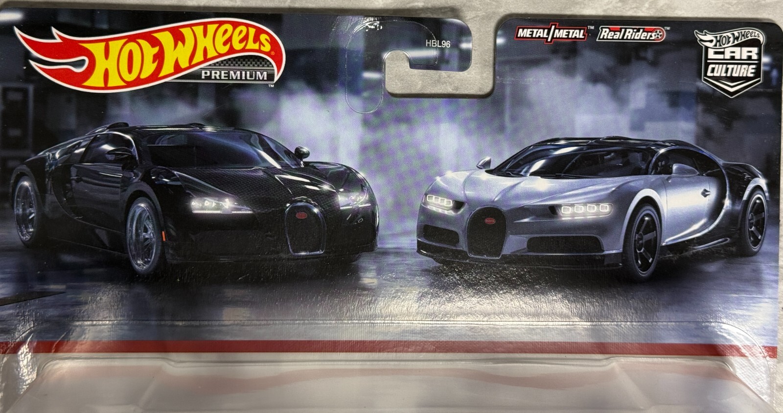 2024 Hot Wheels 2-Pack Bugatti Veyron and ’16 Bugatti Chiron , Free Shipping !