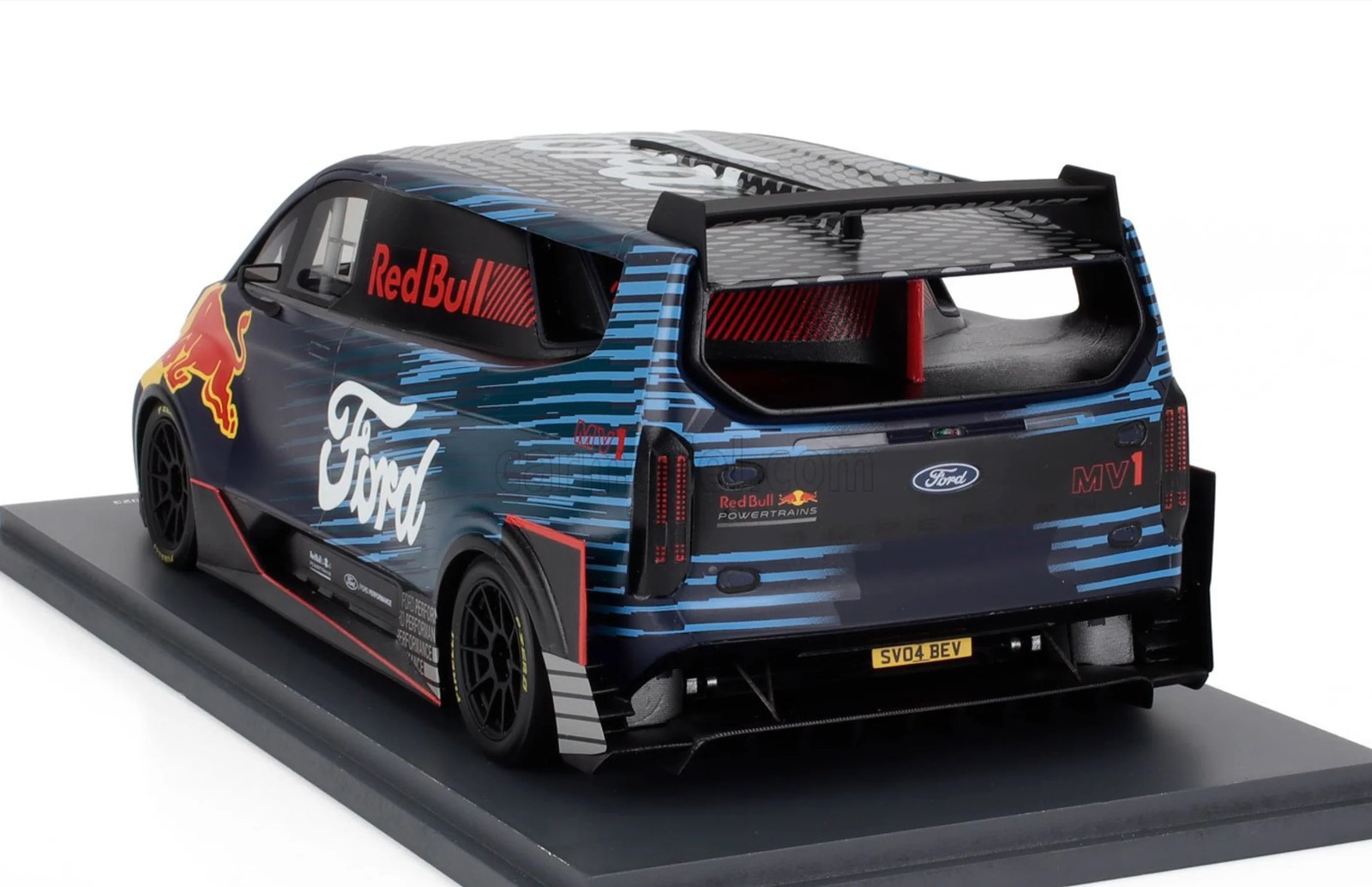 1:18 Ford Transit Supervan 4 (2023) — Red Bull — Spark