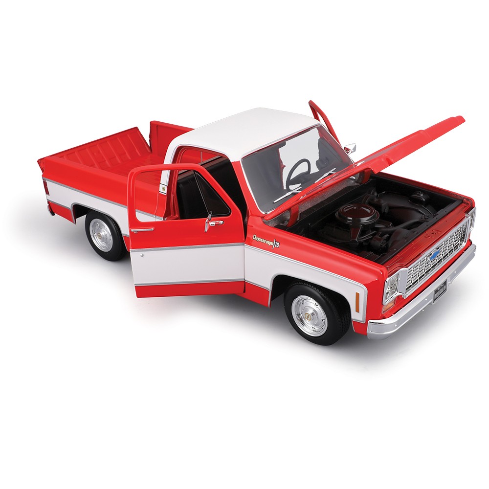 1974 Chevrolet C10 Cheyenne Super – Red/White
