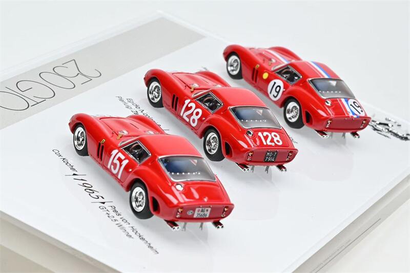Classic Lover CL 1:64 250GTO “3705GT” 3 cars set limited200 Diecast Model Car