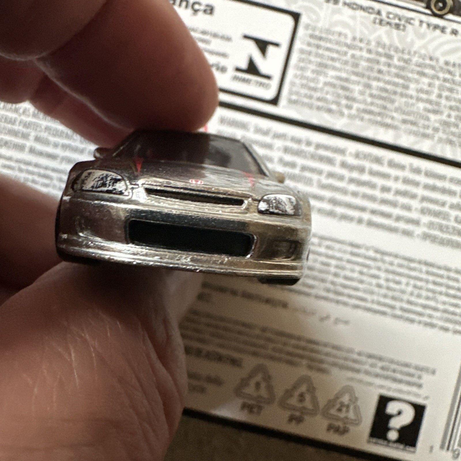 Hot Wheels ZAMAC 1999 HONDA Civic Type R EK9 New LOOSE Silver Series 2025