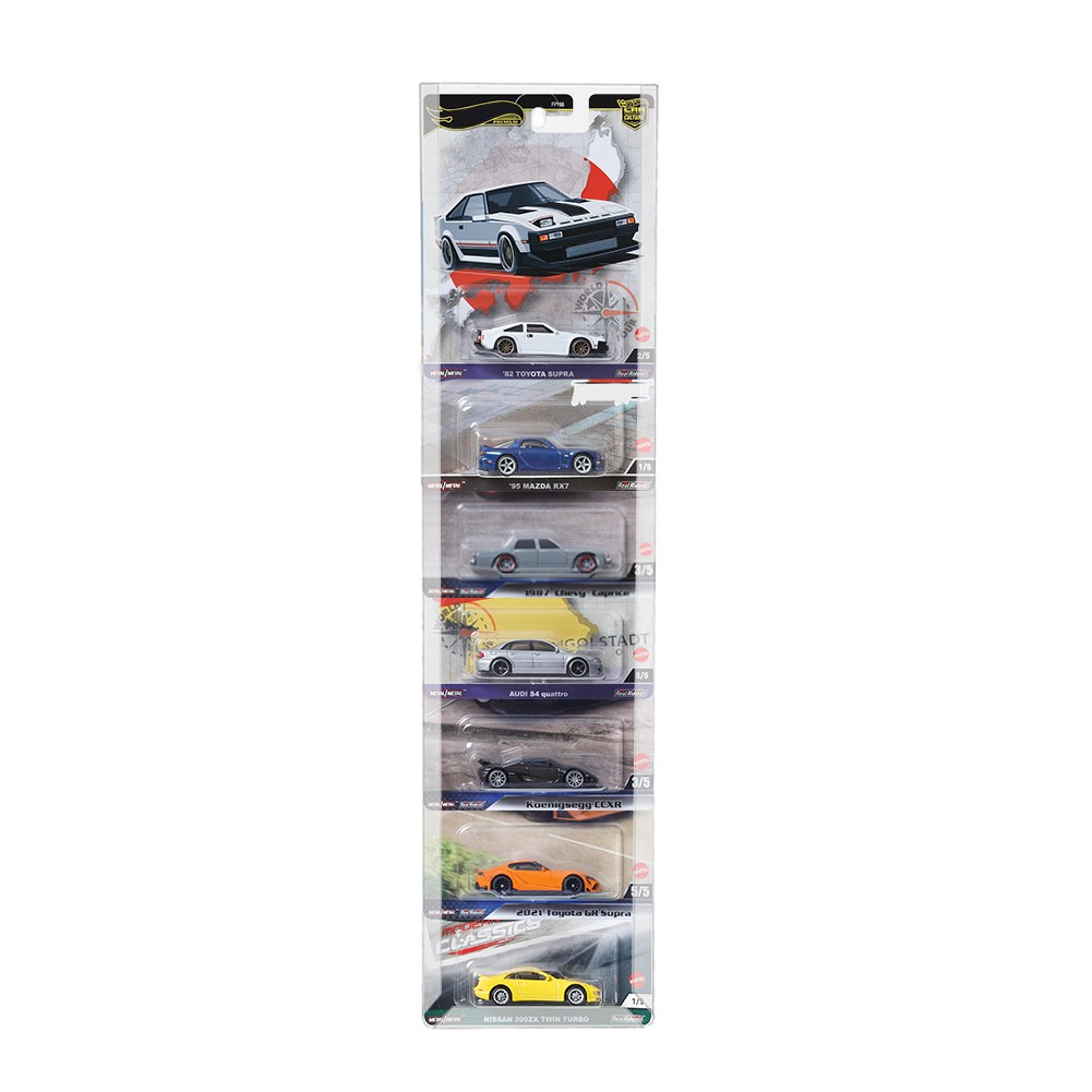 5-100Pack Diecast Display Case Wall Mount For Hot-Wheels Premium Series