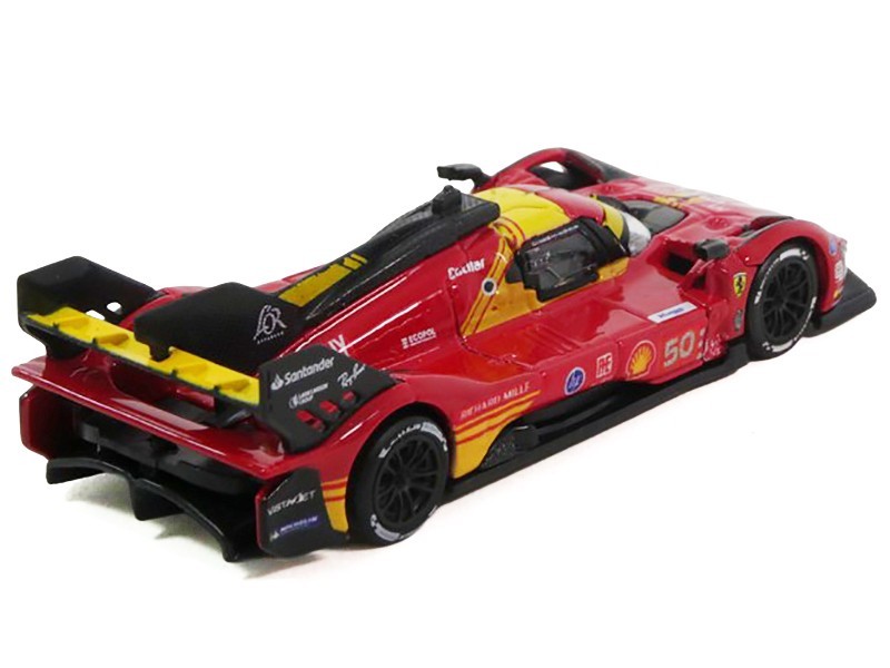 FERRARI 499P #50 WINNER “24H LE MANS” (2024) 1/64 DIECAST BY POLISTIL 64FE02070