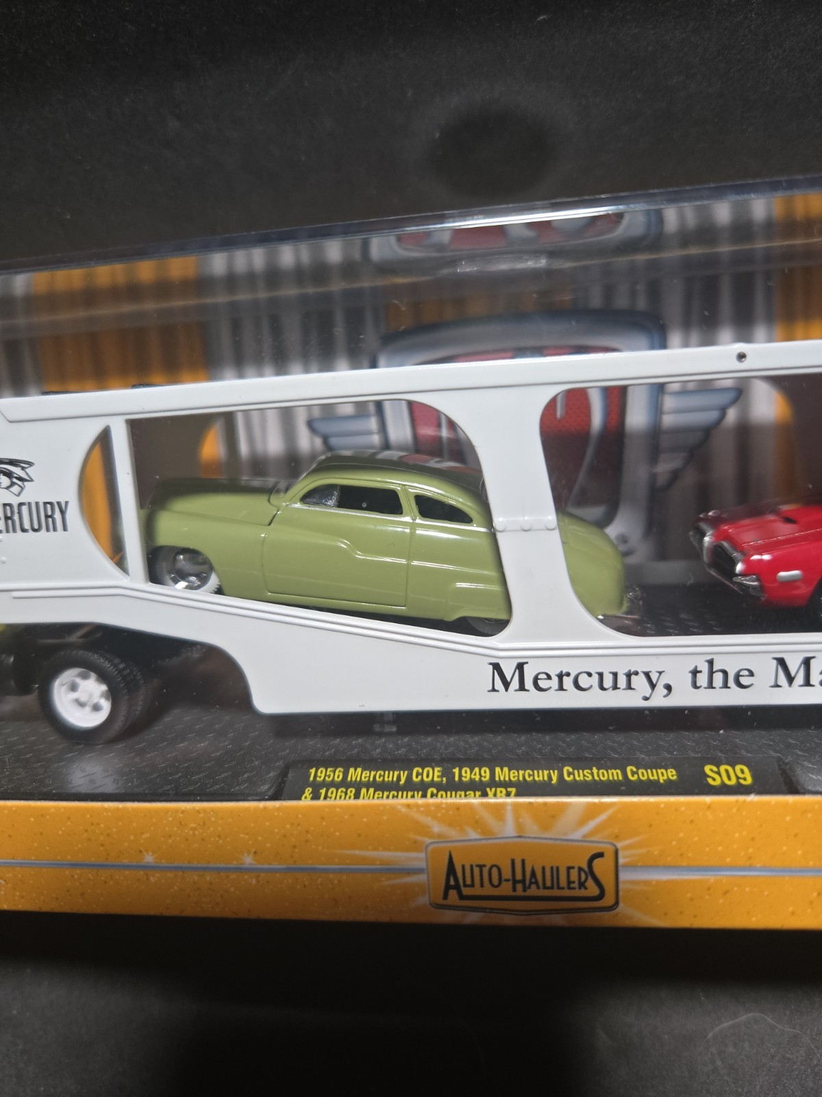 NOS 2014 M2 Hauler 1956 Mercury COE / ’49 Custom Coupe / ’68 Cougar XR7