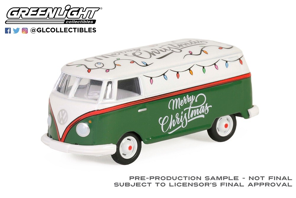Greenlight Hobby Exclusive “Merry Christmas” Volkswagen Type 2 Panel Van 30484