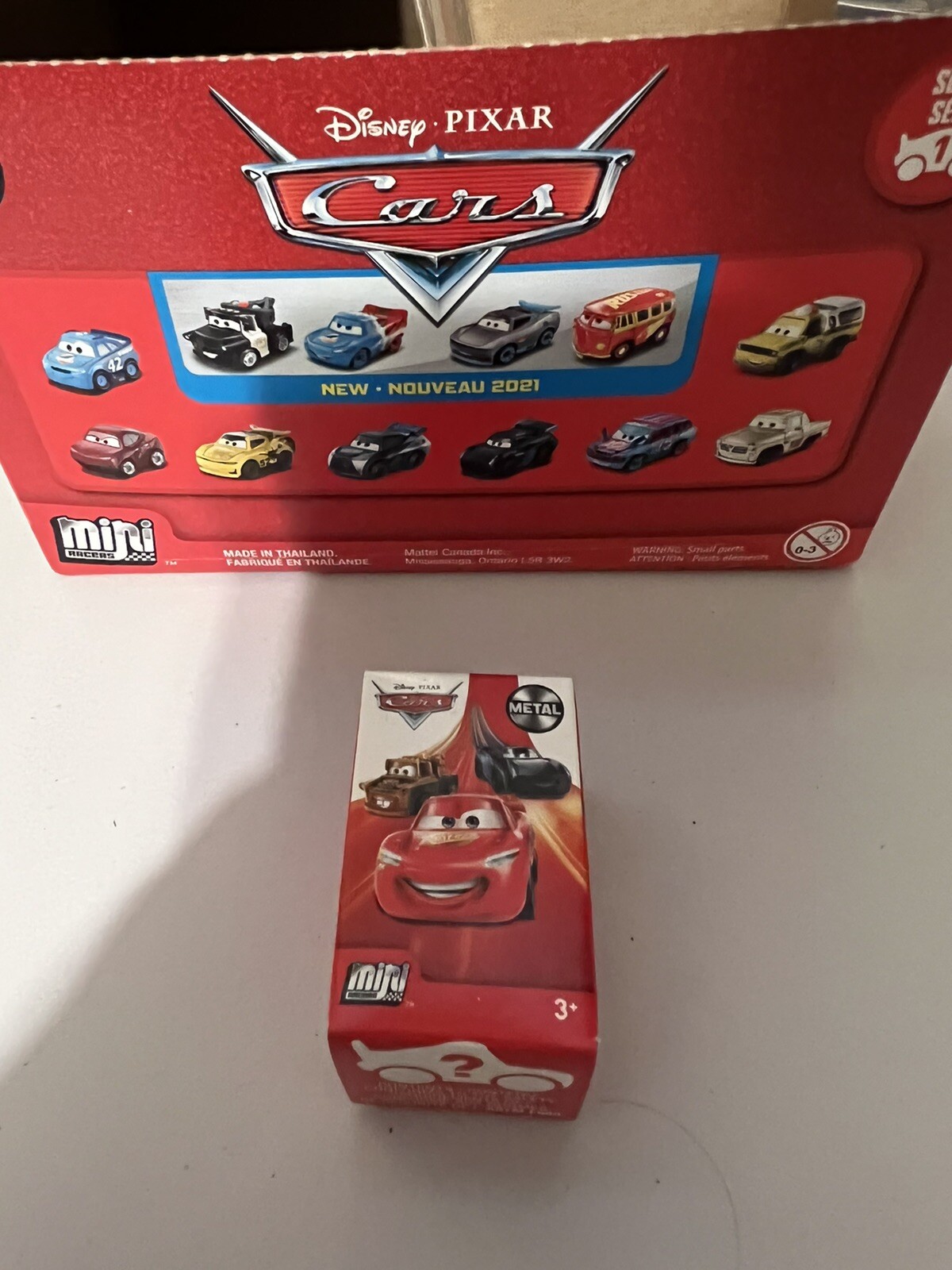 2021 Disney Pixar Cars Mini Racers RUST-EZE WRAP FILLMORE Racing Series 1 #4