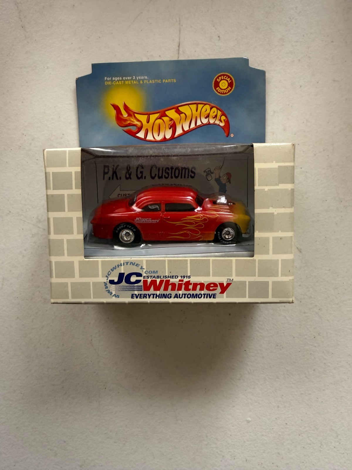 Hot Wheels P.K. & G. Customs JC Whitney Exclusive BN6