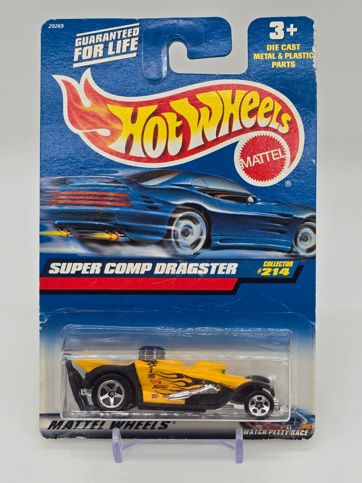 Hot Wheels – Super Comp Dragster – Yellow