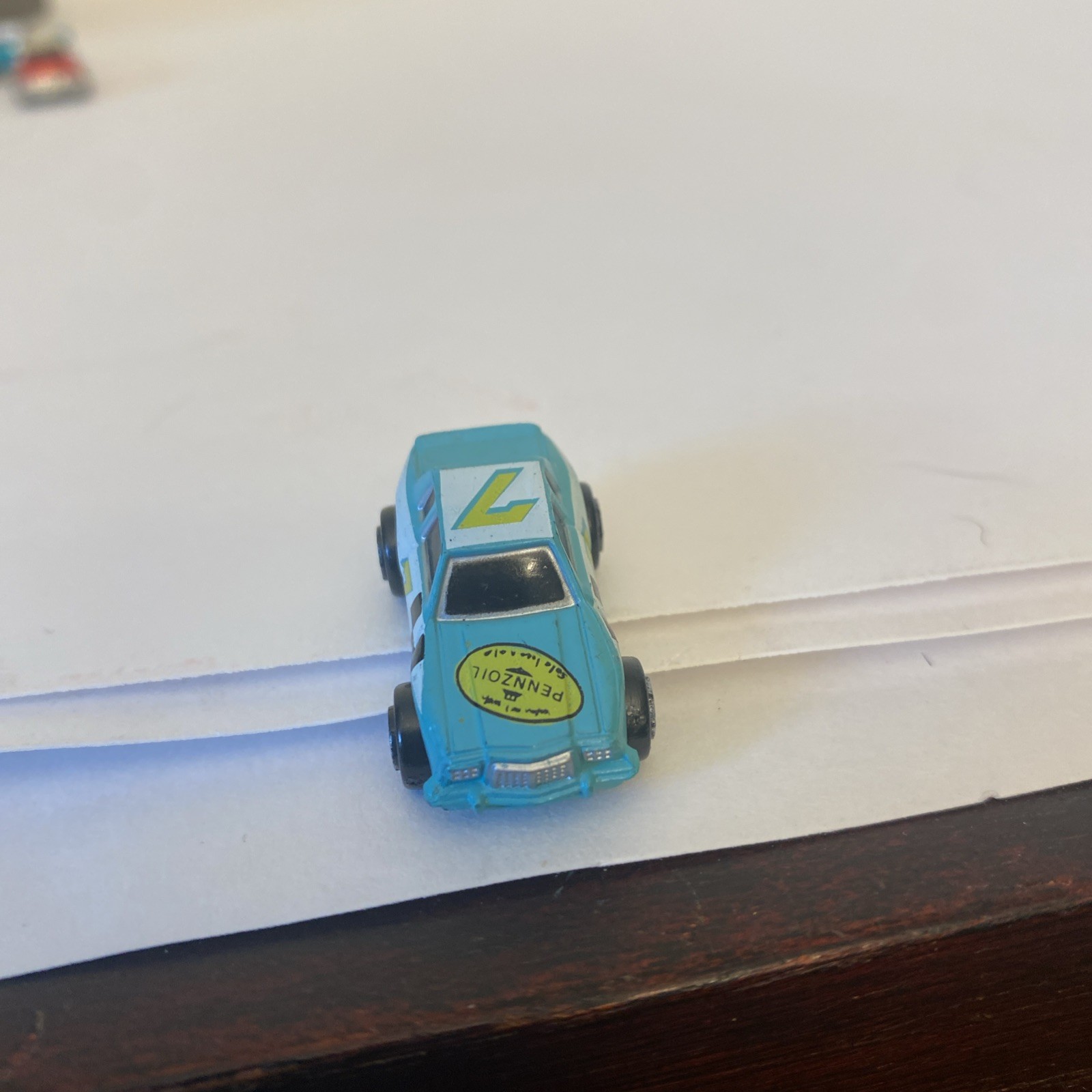 Rare Micro Machines 1990 Pontiac Grand Prix Pennzoil #7 Race Car From Galoob
