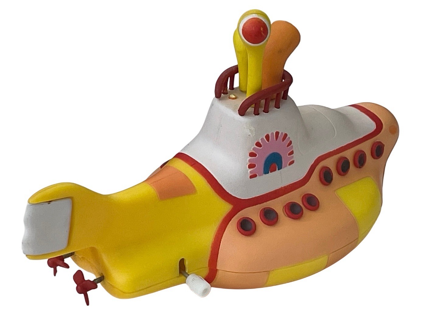 BEATLES 1999 McFarlane Windup Yellow Submarine Toy Vintage 6.5” Long