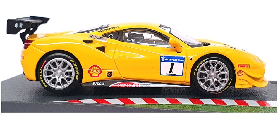 Altaya 1/43 Scale Diecast 61023H – Ferrari 488 Challenge #1 – Yellow