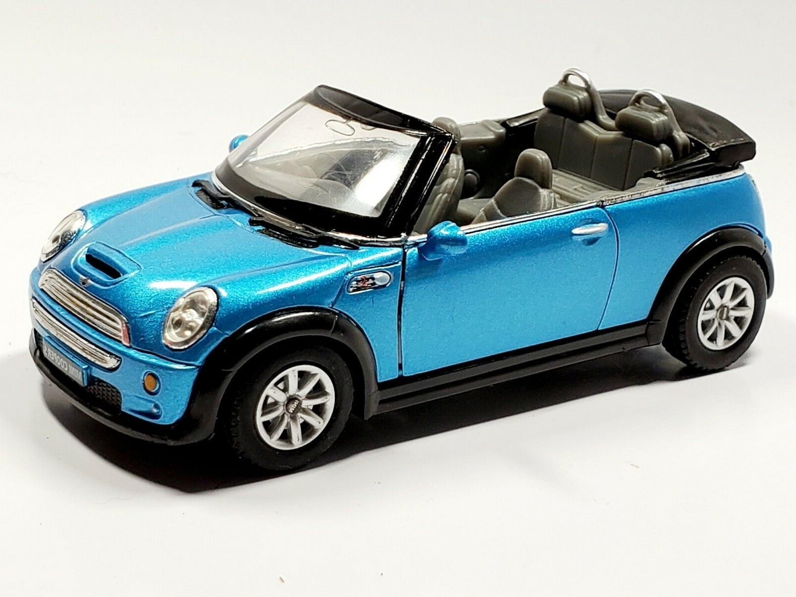 Mini Cooper S Convertible, Kinsmart, Diecast Model Toy Car, 4 Colors, 5”, 1:28