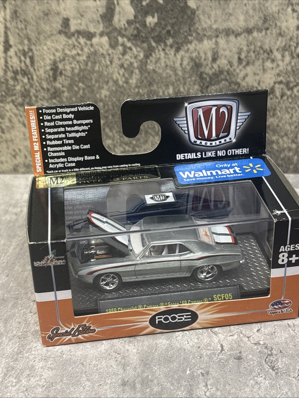 M2 Machines 1969 Chevrolet Camaro Foose 2 Car Lot 1/64