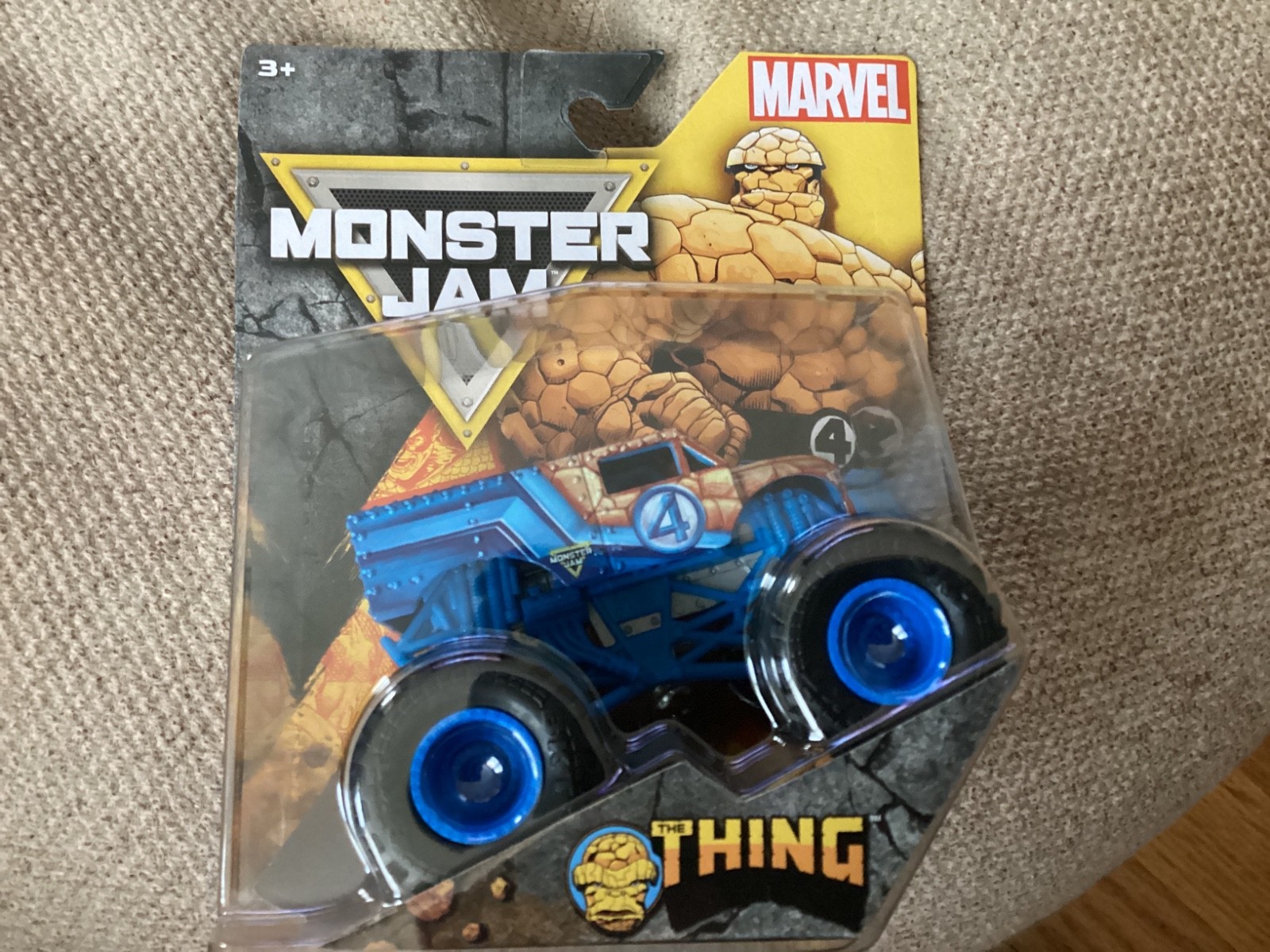 MONSTER JAM 1/64 MARVEL “THE THING” – NEW SERIES 6 DIECAST MONSTER TRUCK