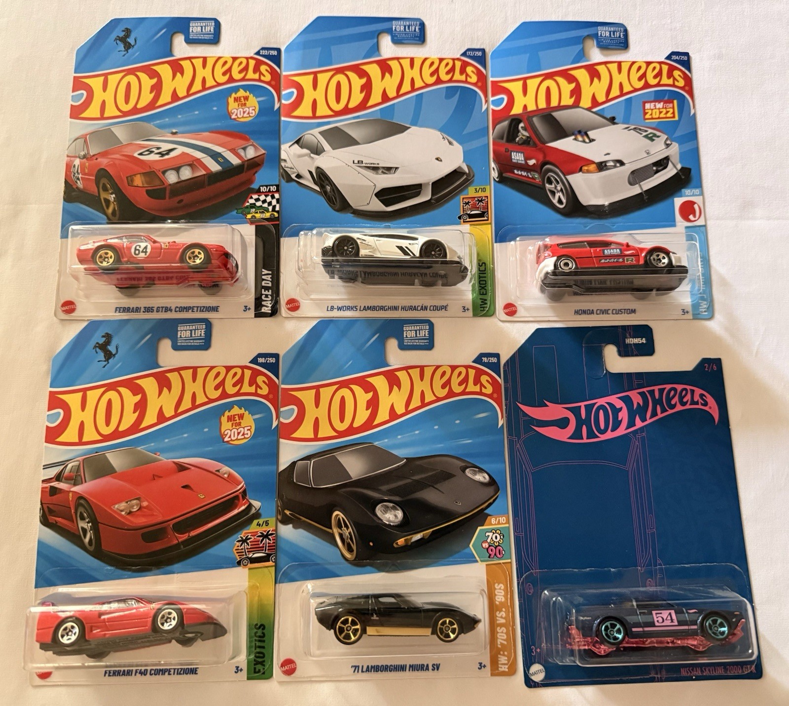 Hot Wheels -Random Lot Of 33 (Kroger, Walgreen, Red, Zamac, F&F & More)