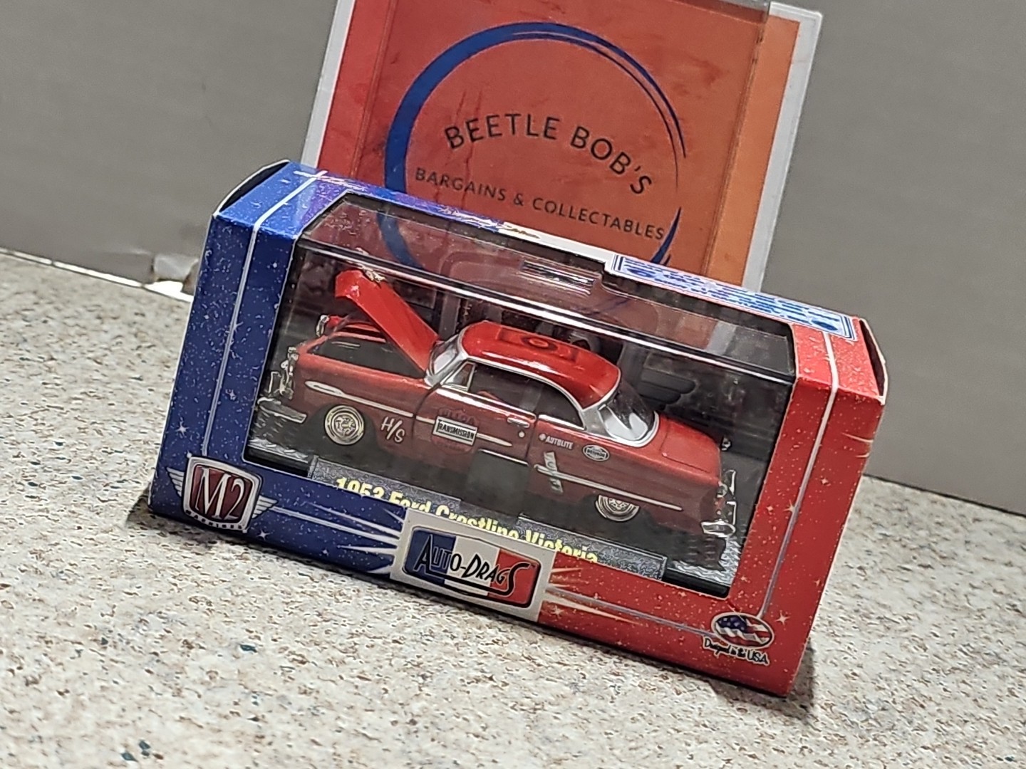 M2 Machines Auto-Drags 1953 Ford Crestline Victoria 1:64 Scale Diecast Car