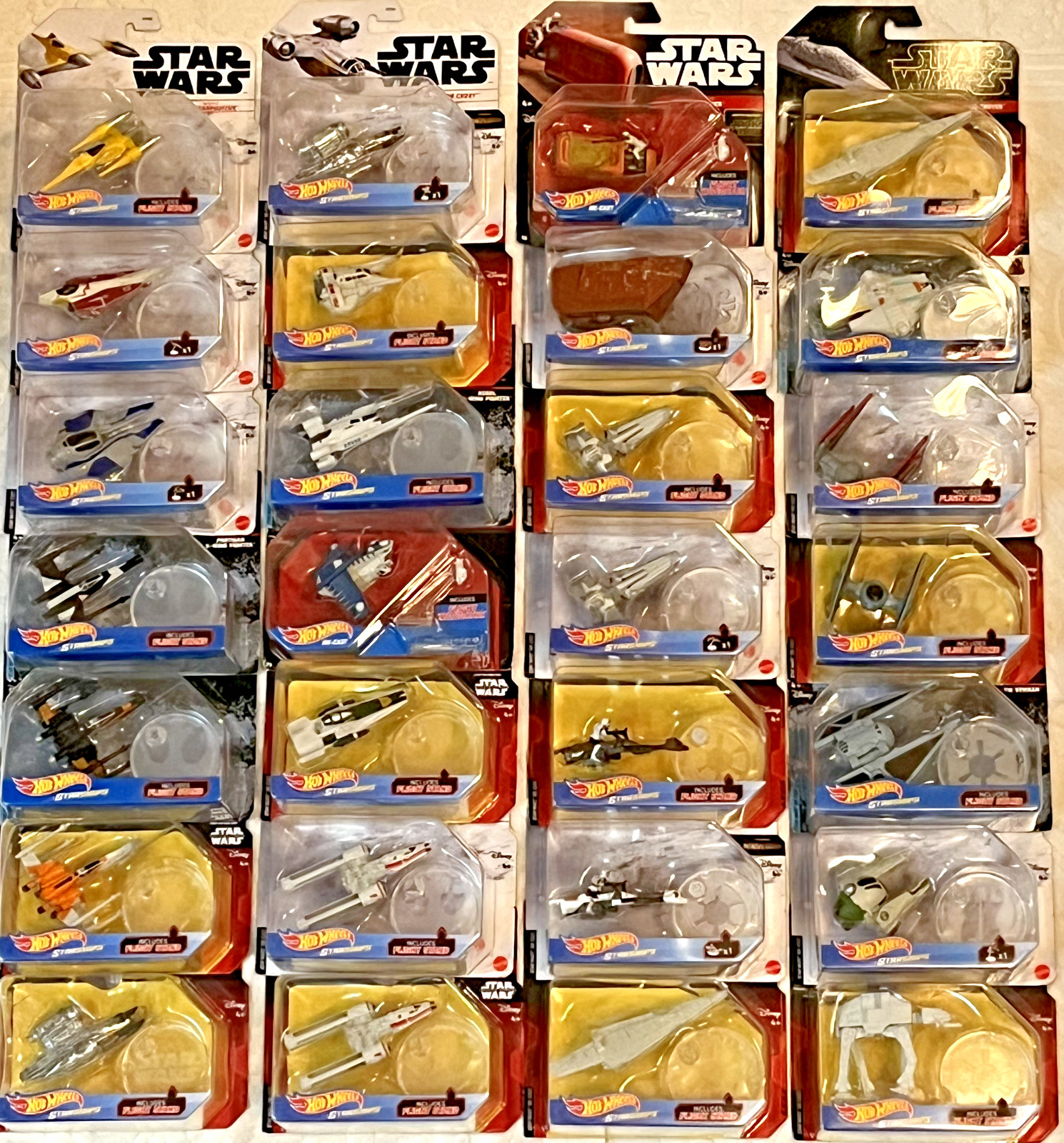 NEW SEALED Hot Wheels Star Wars Starships Die Cast Various Assortment You Pick!