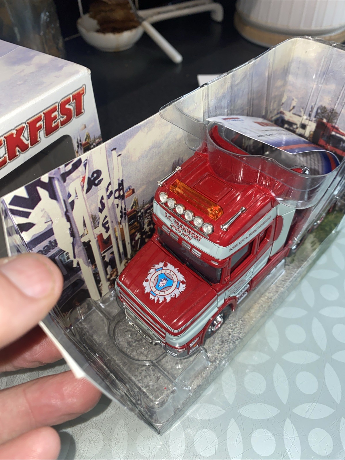 Corgi – Scania T Cab Tractor Unit – S.C.Transport – CC12938 – 1:50 – Mint