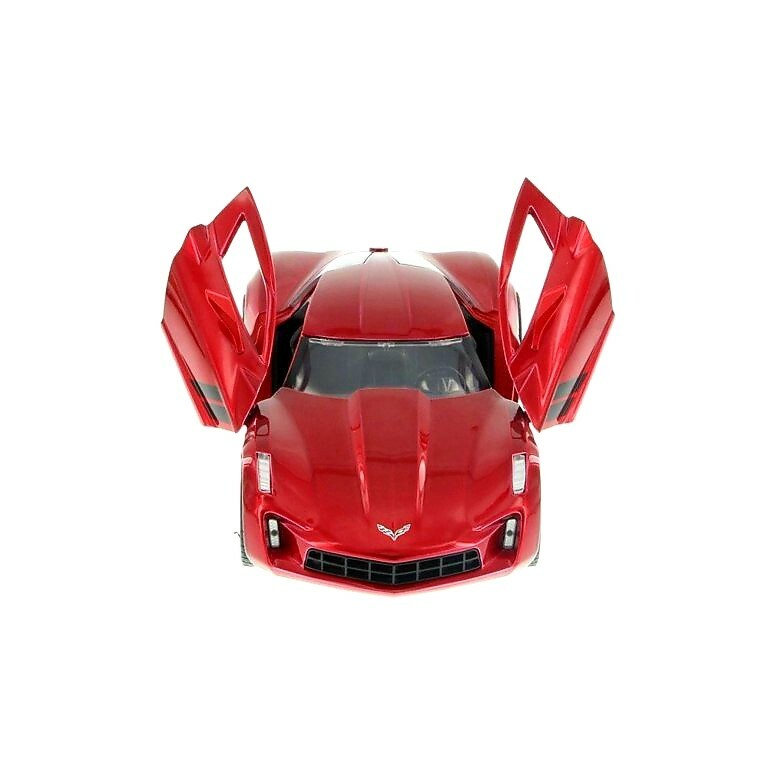 97469) BY JADA 2009 CORVETTE STINGRAY CONCEPT. DIECAST, 1:24 scale, RED,no box