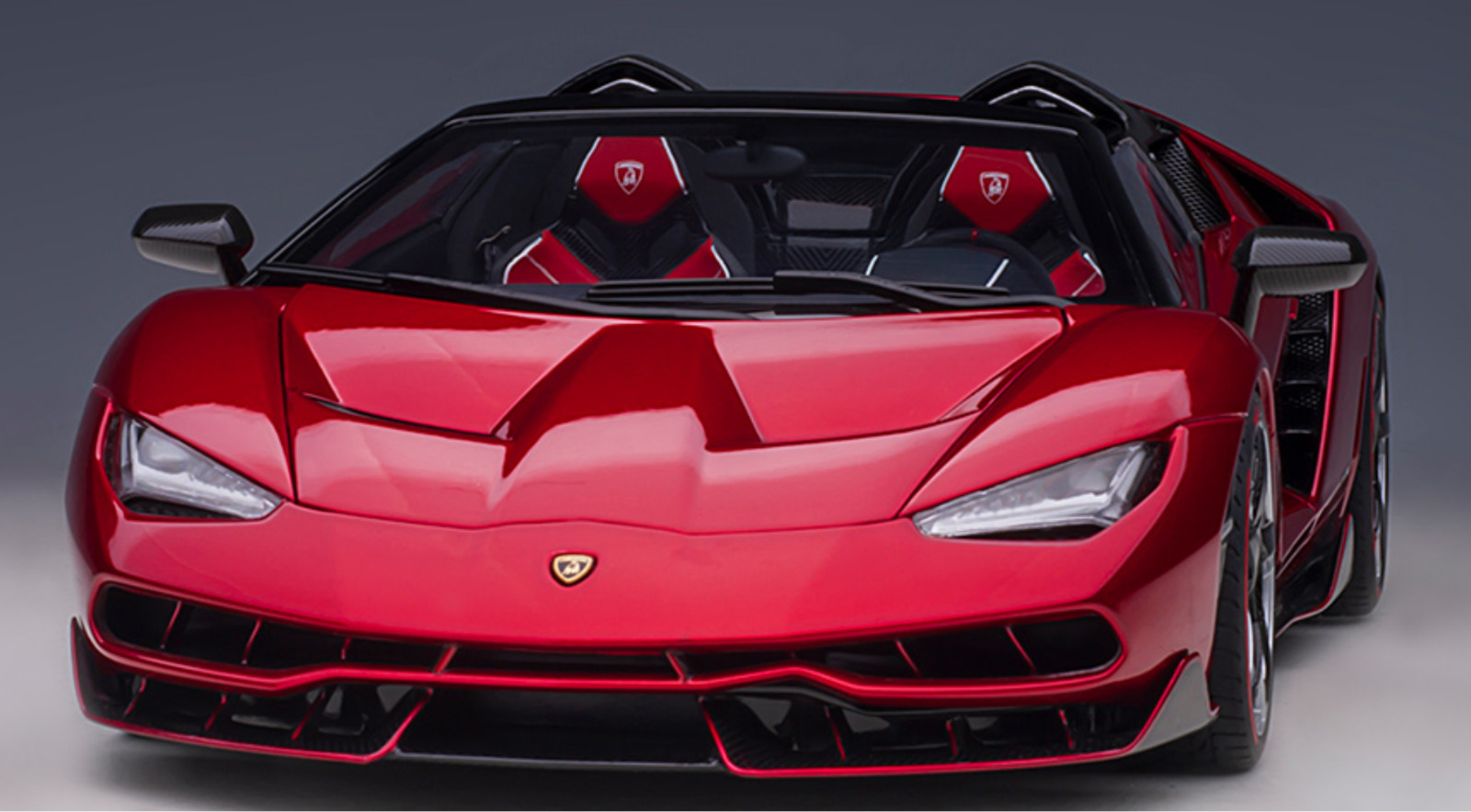 Lamborghini 1:18 Race Car 12 Classic Custom Concept Promo 24 Carousel Red