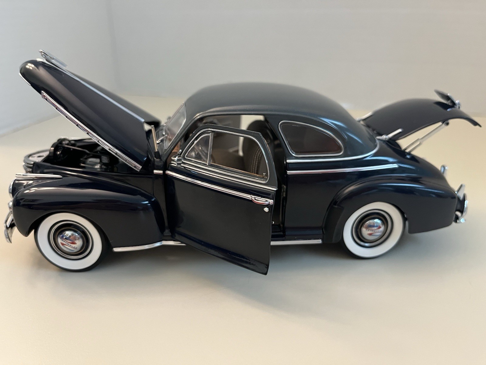 Limited Edition 1941 Chevrolet Special DeLuxe Coupe Black Diecast Car