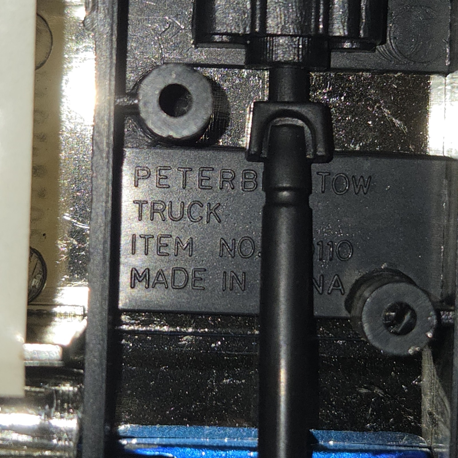 JADA TOYS ROAD RIGZ PETERBILT MODEL 379 WRECKER 1:32 Blue