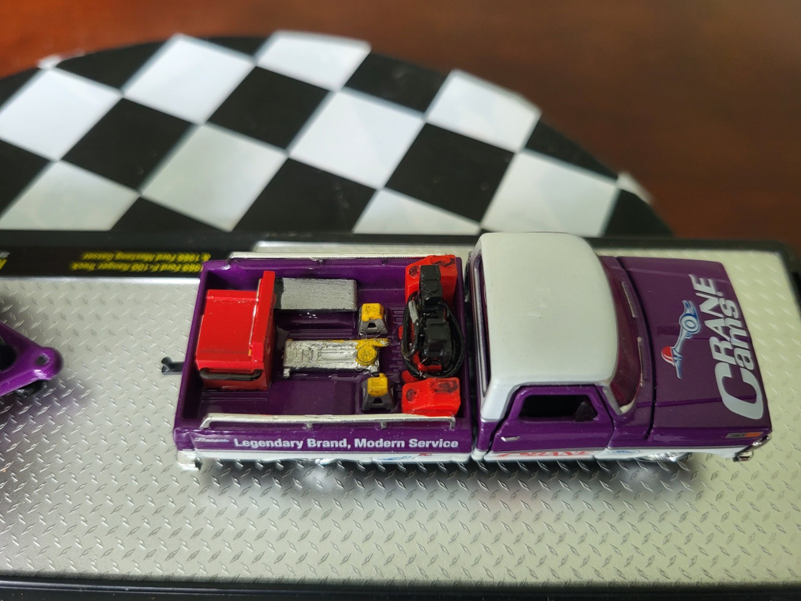 m2 Custom Purple Hornies Flow tech 69 Ford F100 Ranger Truck & 66 Ford Mustang