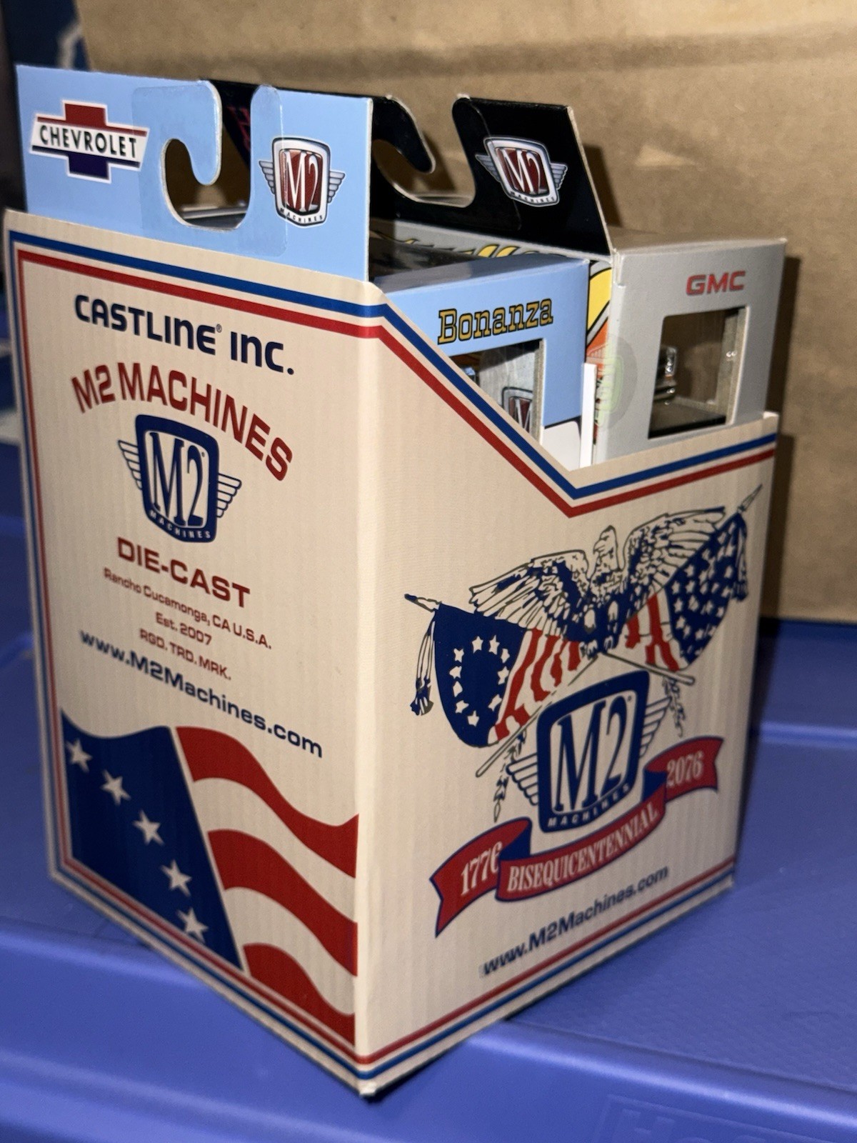 2026 M2 Machines Set of 6 Spirit Of 76 + Sleeve 1976 Chevy GMC Dodge Walmart Exc