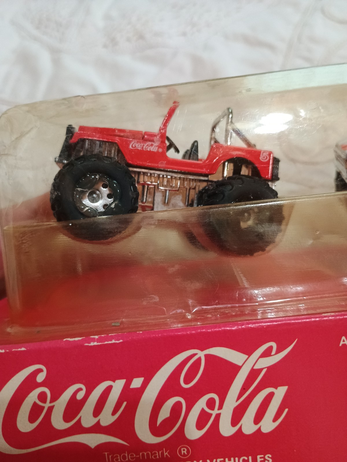 Vintage ‘Tough Riders’ Coca Cola Toy Cars (3 Pack) NIB