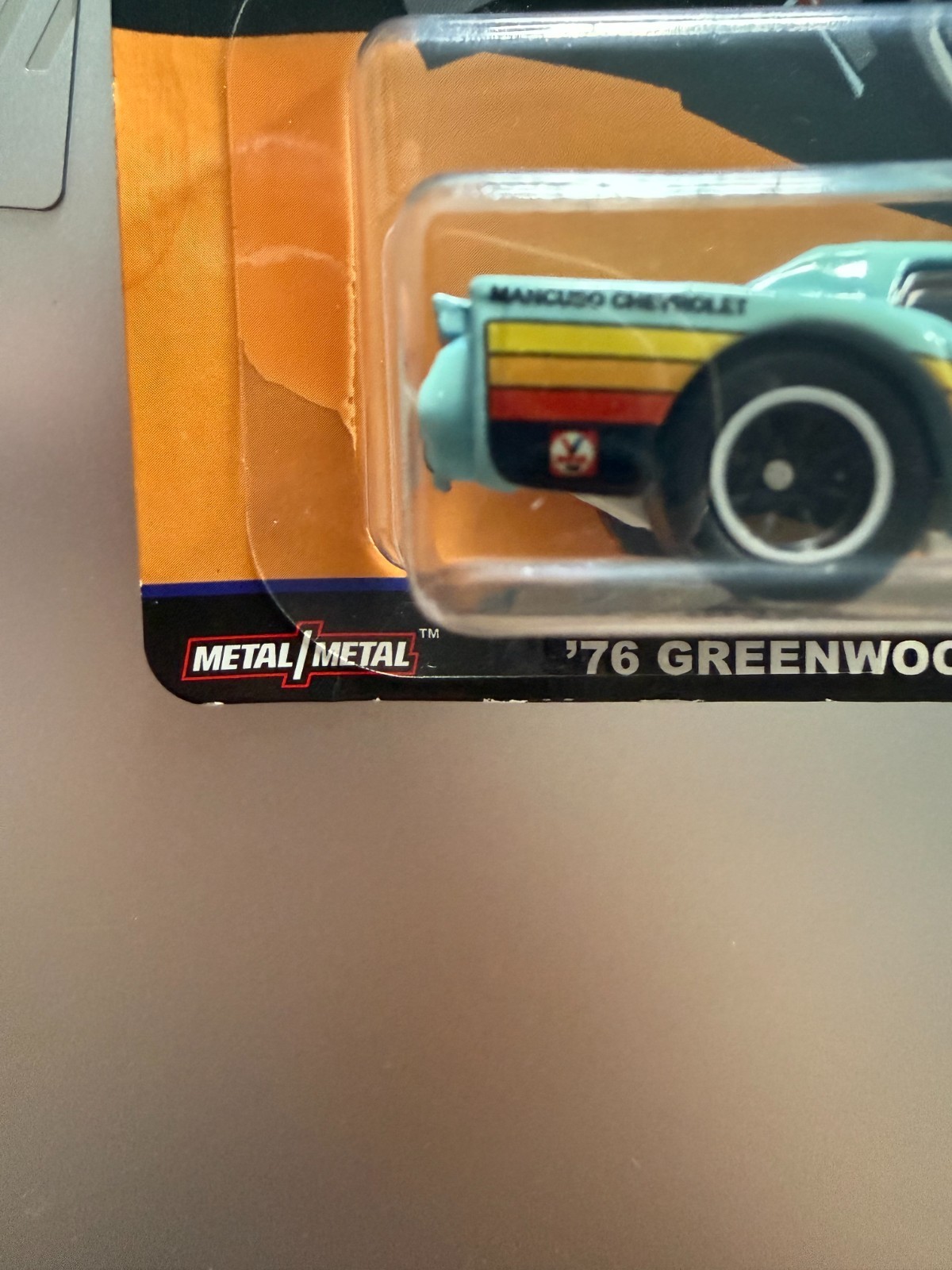 Hot Wheels Car Culture Silhouettes ’76 Greenwood Corvette Premium Real Riders