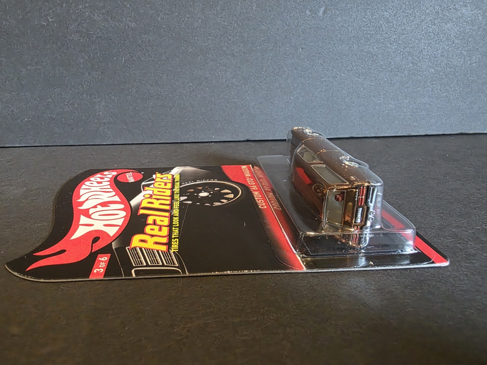 Hot Wheels 2011 RLC Exclusive Real Riders Custom 66 GTO Wagon Copper #2536/4000