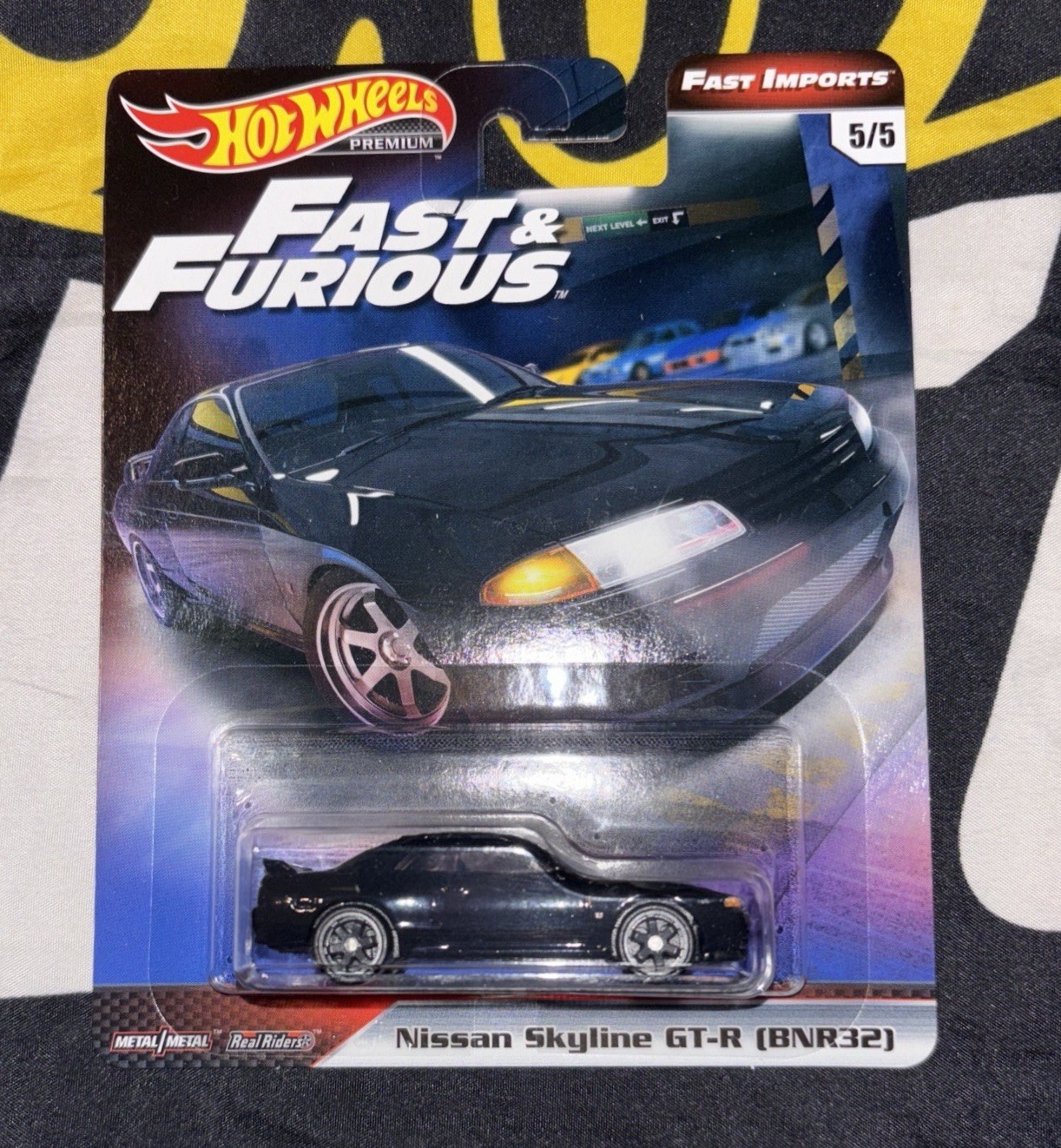 Hot Wheels Premium Fast & Furious 3 Car Bundle Nissan Skyline R32/R33/R34