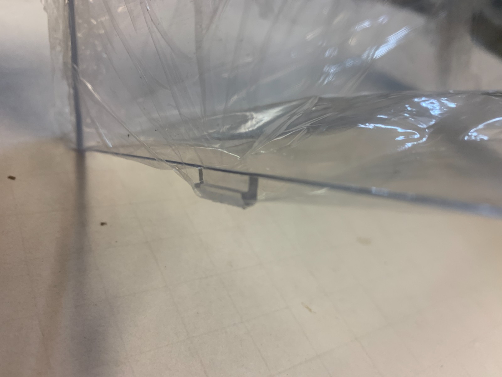 Clear Display Case Top Covers From 1/24 NASCAR Diecast Model Cars NOS 9″ x 5″