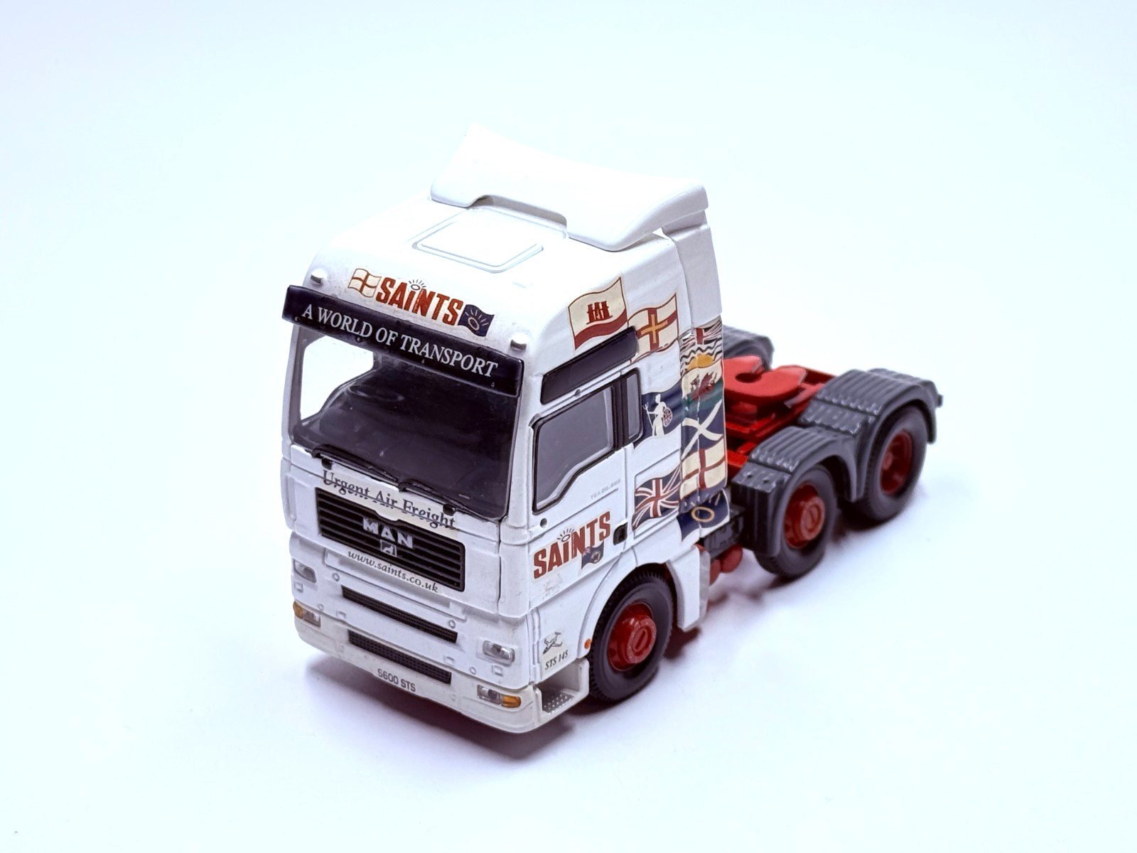 CORGI MAN TGA TRACTOR UNIT MODEL ONLY SAINTS CC13406 1:50