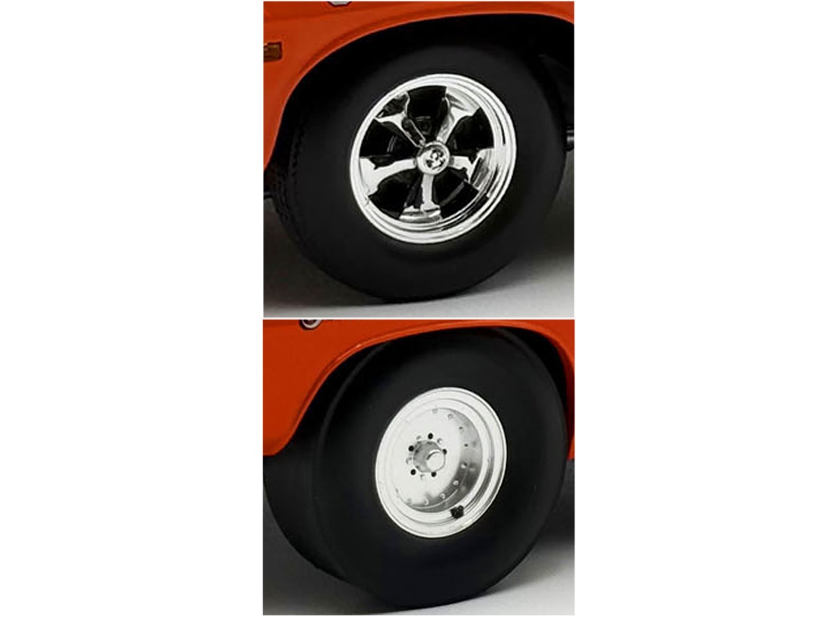 “CENTERLINE/KEYSTONE” WHEEL & TIRE SET OF 4 PCS FOR 1/18 SCALE BY ACME A1806139W