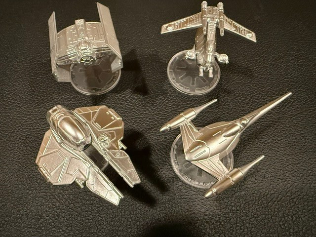 Hot Wheels Starships Star Wars Commemorative 1-9 Set Lot Death Star Set +Bonus
