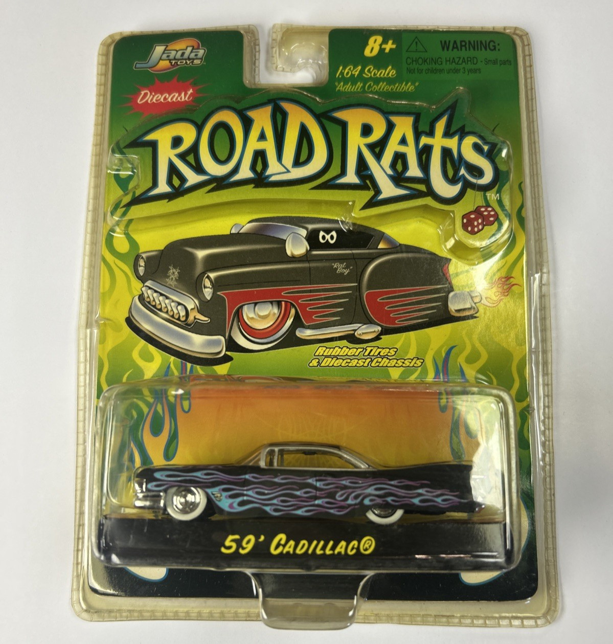 VTG NOS Sealed 2002 Jada Toys Road Rats Mixed Lot of 12 Hot Rod 1:64 Diecast