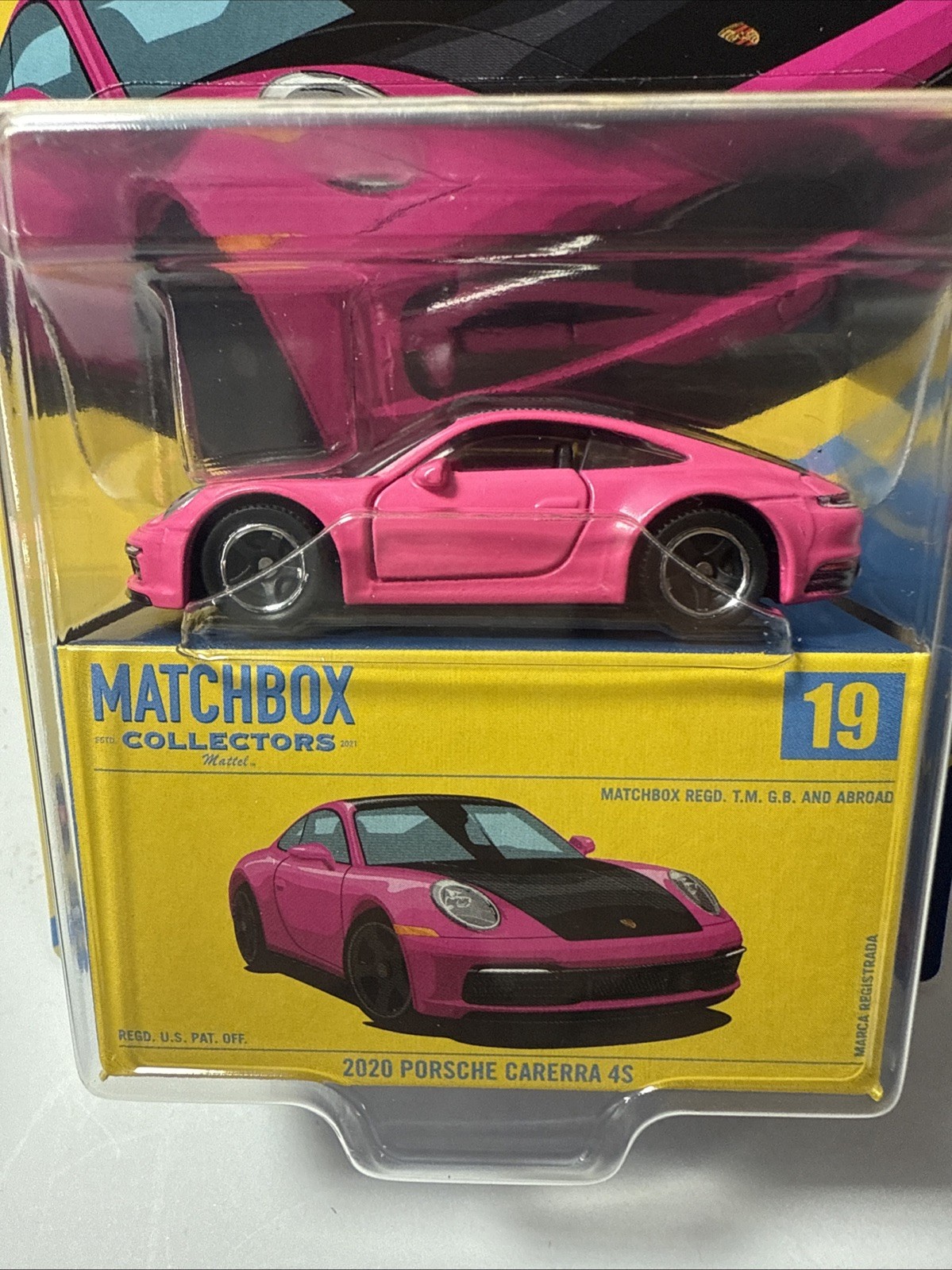 2025 Matchbox Collectors 2020 Porsche Carerra 4S Pink Diecast Car 19/20 NEW FSC