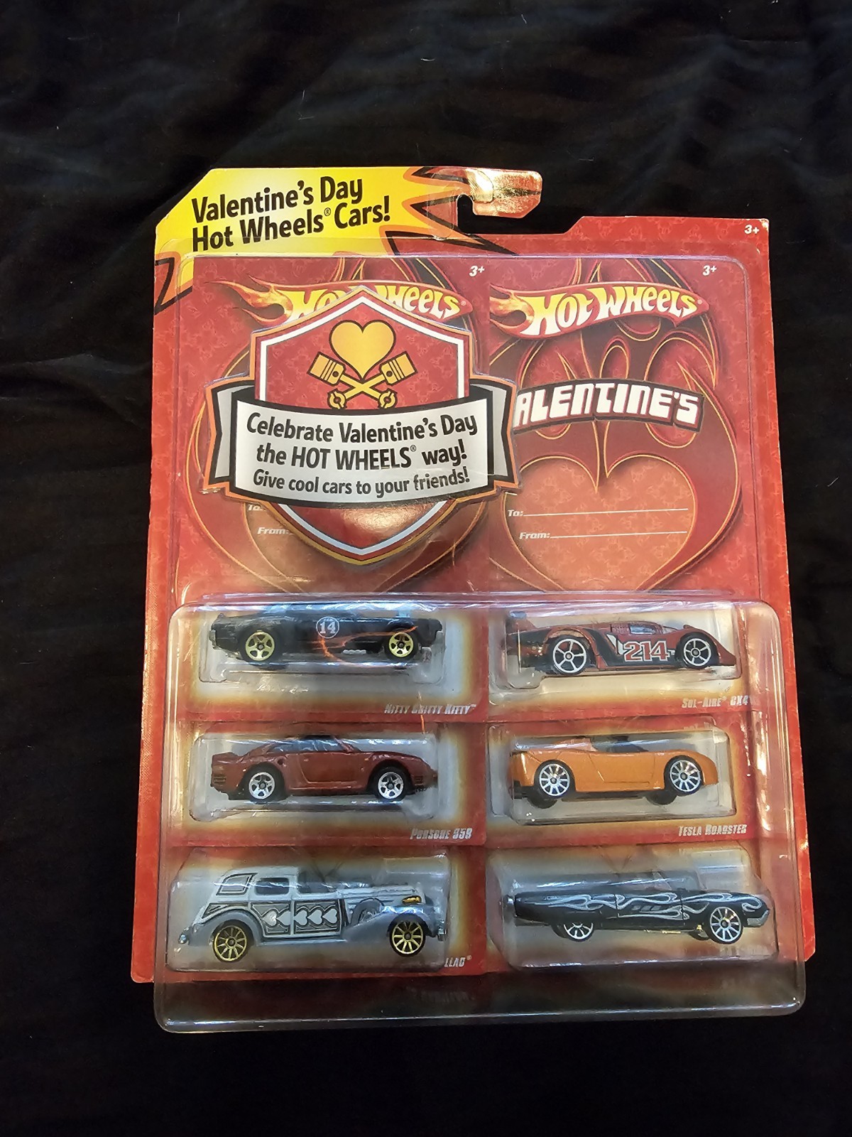 2008 Hot Wheels Valentine’s Day Special Edition Set of 6 Die Cast 1 64