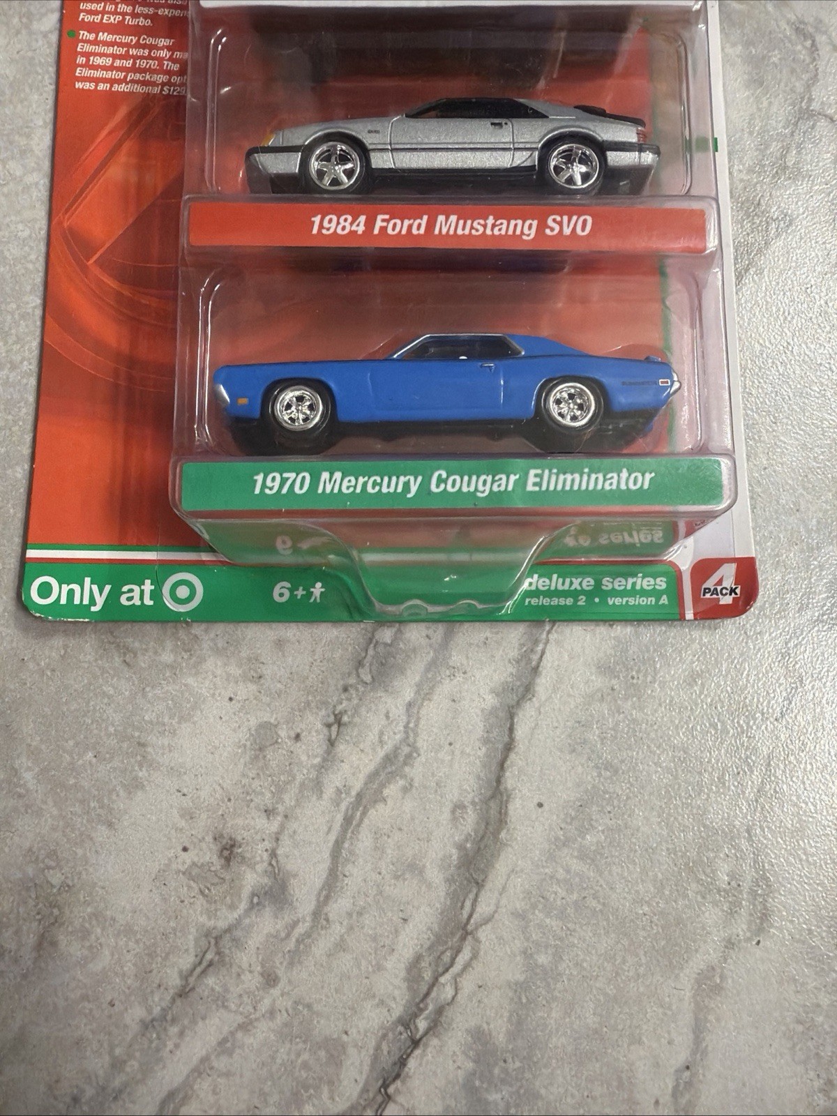 Auto World Deluxe 4 Pack Pontiac Chevrolet Ford Mercury Diecast Body True 1:64